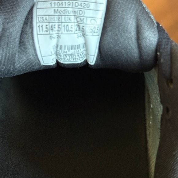 Brooks Glycerin 21 DNA Loft Gray Black Men 11.5 Medium(D) Running Shoes Read Dsc - Picture 7 of 9